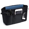 VANCORE Purse Organizer Insert with 13 Pockets, Zippered Top Insert