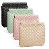BUSOHA 4 PCS Small Makeup Bag for Purse, Mini Portable