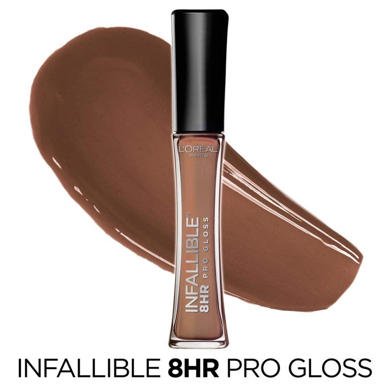 L’Oreal Paris Makeup Infallible 8 Hour Hydrating Lip Gloss, Dulce