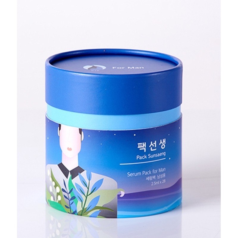 Pack Teacher Serum Men's Sleeping Pack Essence 42 Sheets Pore