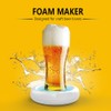 Beer Frother Ultrasonic Beer Foamer Beer Foam Maker for Family