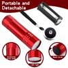 Riakrum 12 Pcs UV Blacklight Flashlights LED Handheld Mini Light