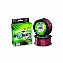 Power Pro Spectra Fiber Braided Fishing Line, Vermilion Red, 500YD/30LB