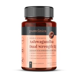 Double Strength ZenVedha® Ashwagandha 12,000mg x 90 Vegan Capsules – 5% Withanolides – with Vitamin B6 for Stress Relief, Energy & Focus- 3 Month Supply