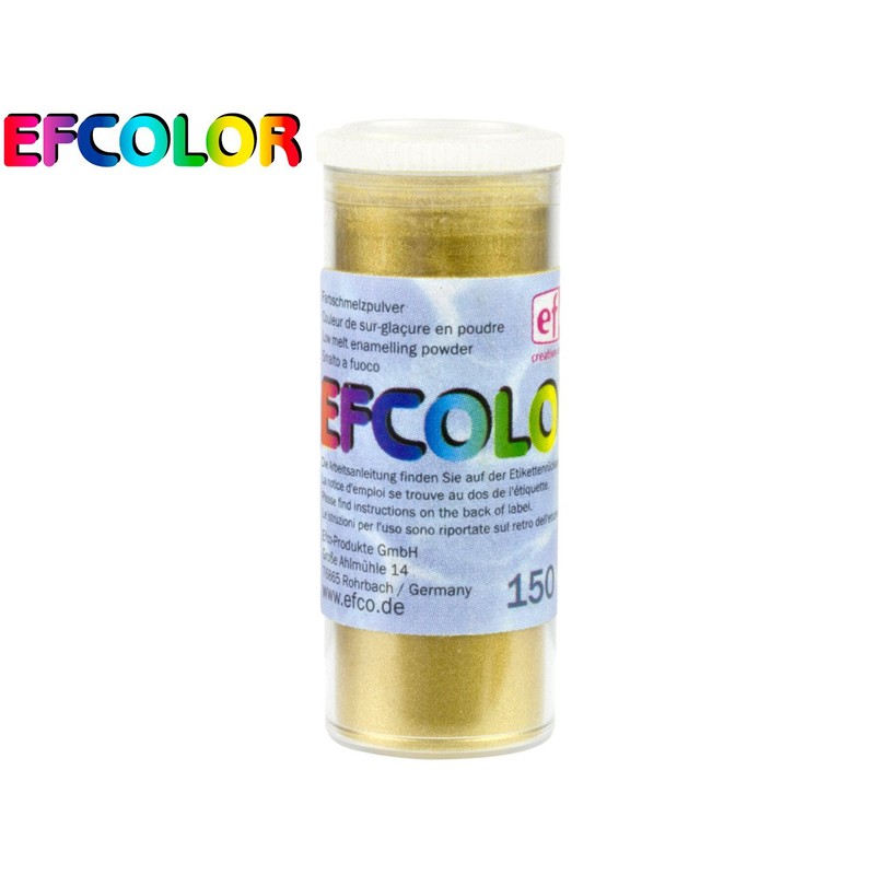 Efcolor 10 ml Gold Metallic, Resin 5 x 3 x