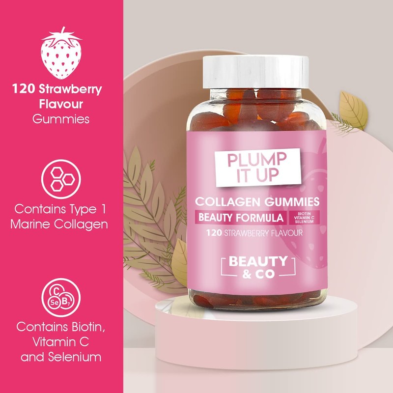 Beauty & Co Collagen Gummies by - 120 Marine Collagen