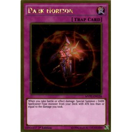 Yu-Gi-Oh! - Dark Horizon (MVP1-ENG26) - The Dark Side of Dimensions Movie Pack Gold Edition - 1st Edition - Gold Rare