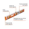 Truper NP-18, Nivel profesional para construcción, 18"