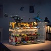 Display Case for Hot Wheels with LED Lights – 1/64