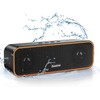 Bluetooth Speaker, IPX7 Waterproof, Bath, Wireless Speaker, Stereo, Portable Speaker,