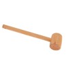Wooden Mallet, Beech Rawhide Mallet 70mm Hammer Diameter Wood Chisel