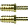 2PCS Brass 5/16"x1/2" Barb Hose ID Reducer Reducing Brabed Fitting