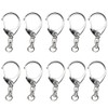 Craft Parts Shop Key Chain Hardware Parts Large Silver 10