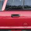 Carbon Fiber Tailgate Exterior Door Handle Trim Cover, Rear Trunk