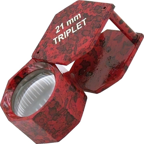 FindingKing 10x Magnification Diamond Loupe Loop 21mm Magnifier Glass Jewelers