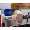 Simple Woodturning Tools Glue Hub with Threads to Hold Wood