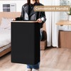 Vincona Slim Laundry Basket with Lid, Narrow Dirty Clothes Hampers