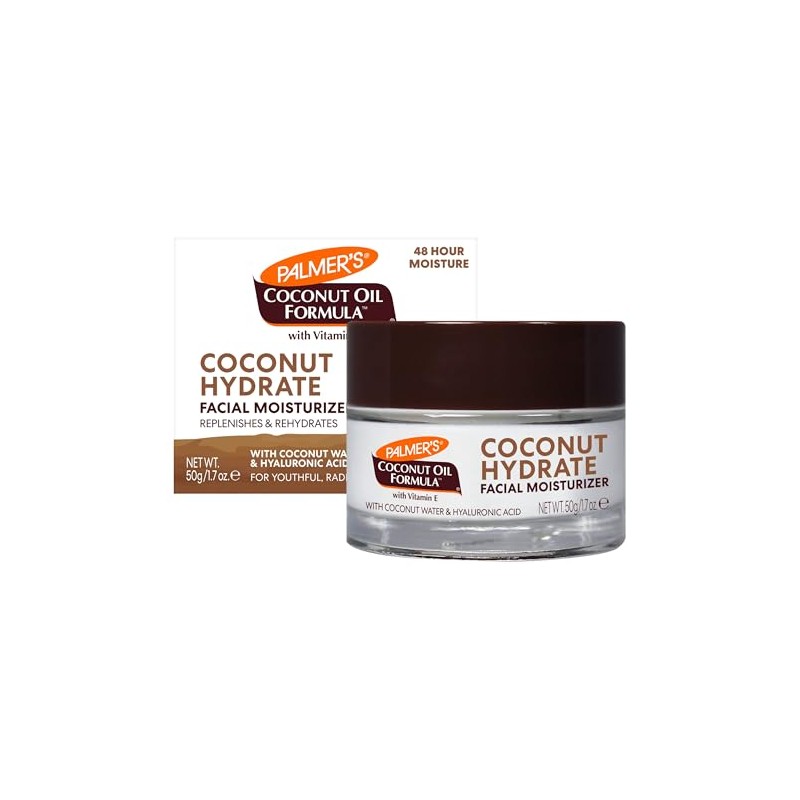 Palmer Coconut Oil Formula Crema Hidratante Facial Agua Coco Ácido
