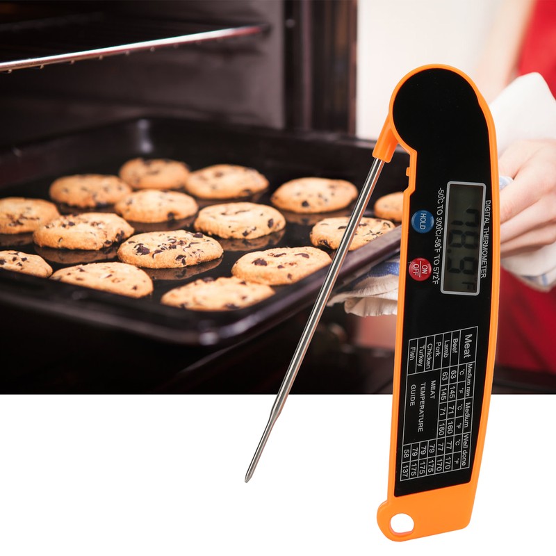 Waterproof Digital Meat Thermometer Instant Read Thermometer for Kitchen Outdoor