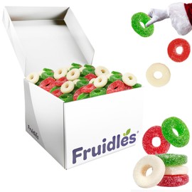 Fruidles Christmas Gummi Wreaths, Delicious Gummy Candy, Fun and Festive Holiday Snacking (5 Pounds)