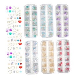 OHPHCALL Mixed Style Nail Art Rhinestones and for Manicures for Home Salon Use for Creative Nail Designs