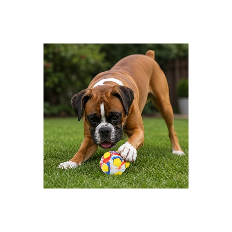 Juguete para Perro FIFA Hyper Wacky Bounce – Resistente, Interactivo,