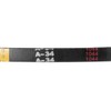 sourcing map 2 x A34 V-belt, A profile, rubber drive