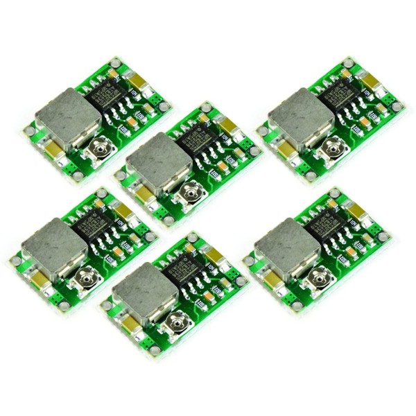 CANADUINO® 6 x Super Mini DC-DC Switching Converter 1-17V 3A,