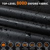 Bike Cover for Transport on Rack 2 Bikes 800D Oxford