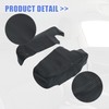 X AUTOHAUX 1 Pair Front Door Cover Armrest Cover Pad