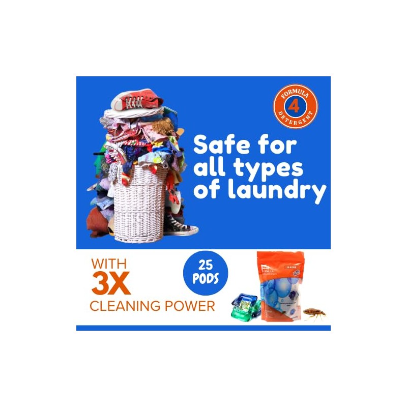Bed Bug Detergent Pods