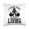 Military US EOD Tech Explosive Ordnance Disposal Technician Throw Pillow