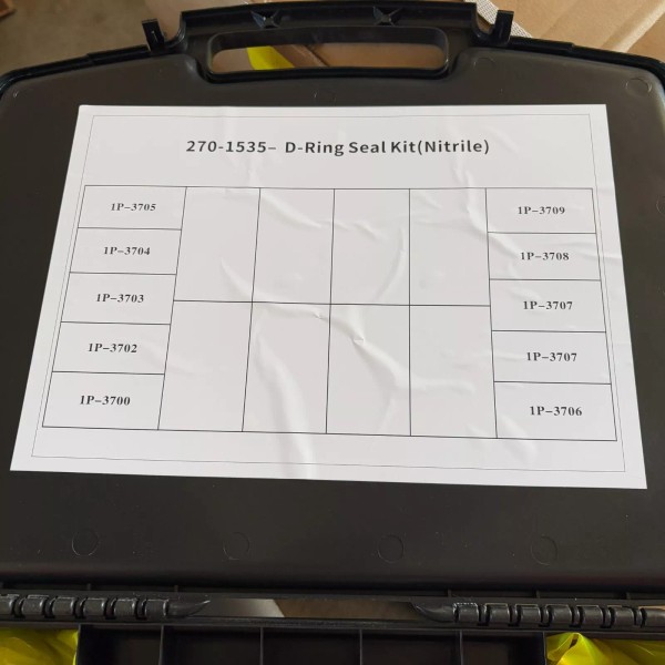 Aftermarket 4C-4784 270-1535 D-Ring Seal KIT Compatible with Caterpillar E200