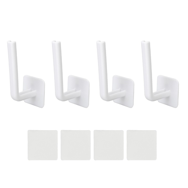 Baseball Hat Hanger Hook ABS Display Fixation Wall Mounted White