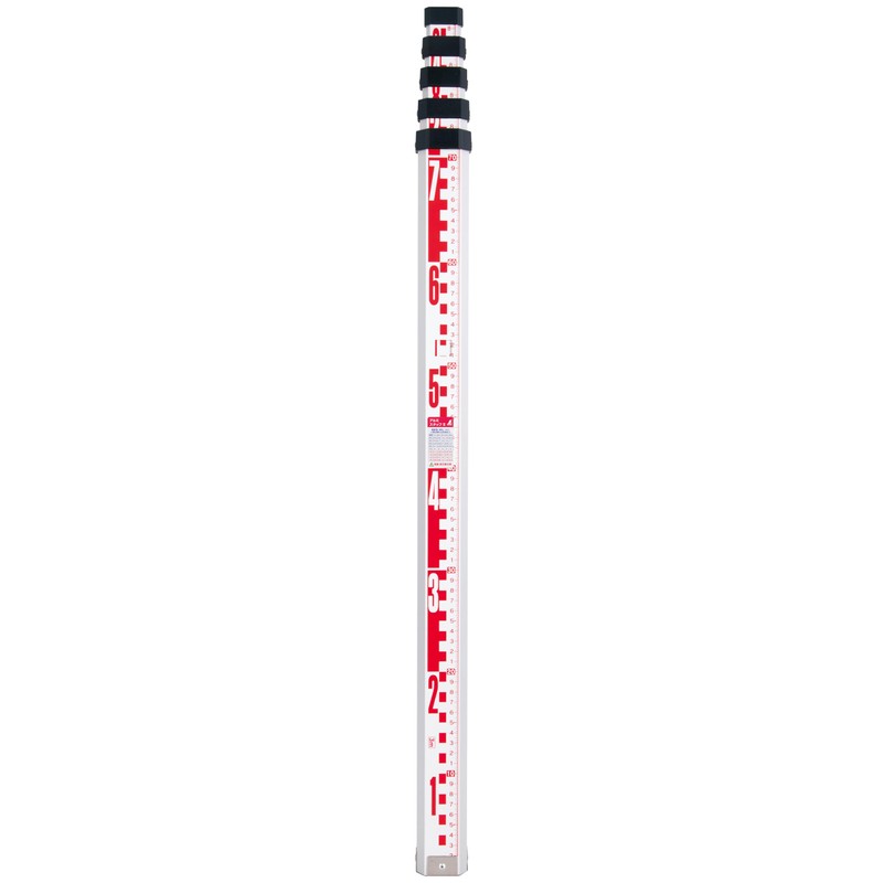 Shinwa Sokutei 73275 Aluminum Staff II, 3.9 ft (3 m),