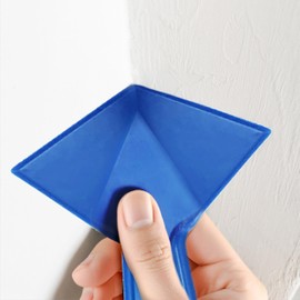 Tzwhwcx Drywall Corner Tool, 2Pcs Heavy Duty ABS Plastic Inside Corner Trowel for Drywall & Caulking, Lightweight Durable Internal Drywall Knife, Spackle Tool for DIY Home Improvement and Construction