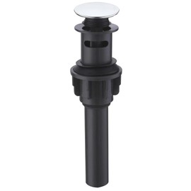 Waschbeckenstopfen, Länge 234 mm, modernes rundes Design, einfach zu bedienen, Waschbecken-Ablaufstopfen, Badezimmer-Waschbeckenabfluss-Siphon-Set, Waschbeckenstöpsel-Zubehör (SL)