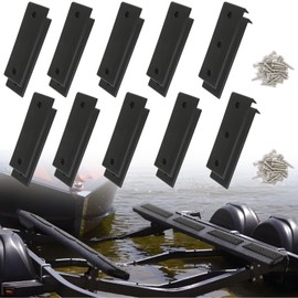 Boat Trailer Bunk Slides, Smoother Boat Bunk Slide Pads, Heavy Duty Boat Trailer Slides for Bunks,3"x10"