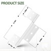 Storm Door Hinges Replacement fits for Larson White Screen Door