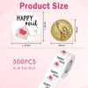 Louise Maelys 1.5 Inch Happy Mail Stickers 500 Pcs Lables