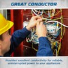 OHLECTRIC Bare Copper Ground Wire with Lug - 10 Inch