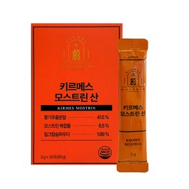 Kyrmes Mostrin Acid 3g x 30 packets 1 / 키르메스 모스트린 산 3g x 30포 1개