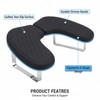 U Shaped Nail Arm Rest, Ergonomic Manicure Hand Rest Stand