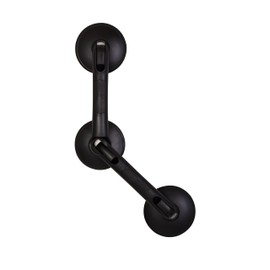 RIDDER Rob Angled Suction Handle Matte Black