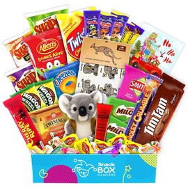 Snack Box Hampers Christmas Koala Hugs Australian Care Package – Large