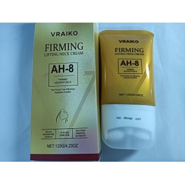 VRAIKO AH-8 Neck Firming Cream, 2-In-1 Gua Sha Neck Cream Roller with AH8 & Ceramide NP, Nourish Hydrate Double Chin Cream for Face Lift, Jawline & Sagging Skin (2)