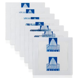 Shower Shield Catheter Cover for Shower – 7 x 7 Inch, 1 Week Supply –Dialysis Port Cover, Prevents Water Damage, Keeps Dressed Wounds Dry – Disposable, Waterproof, Transparent