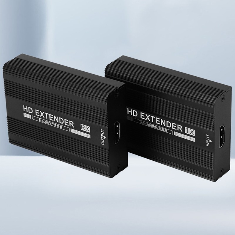 HD Multimedia Interface Extender 656ft 1080P Distortion Free POE Single