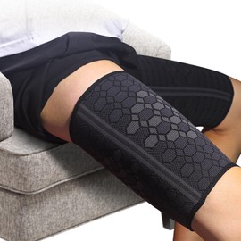 Alzati Thigh Supporter, Pack of 2, [Supervised by Physical The] with Anti-Slip (2, L)