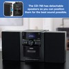 JENSEN® Portable Stereo Bluetooth CD Music System with Cassette and